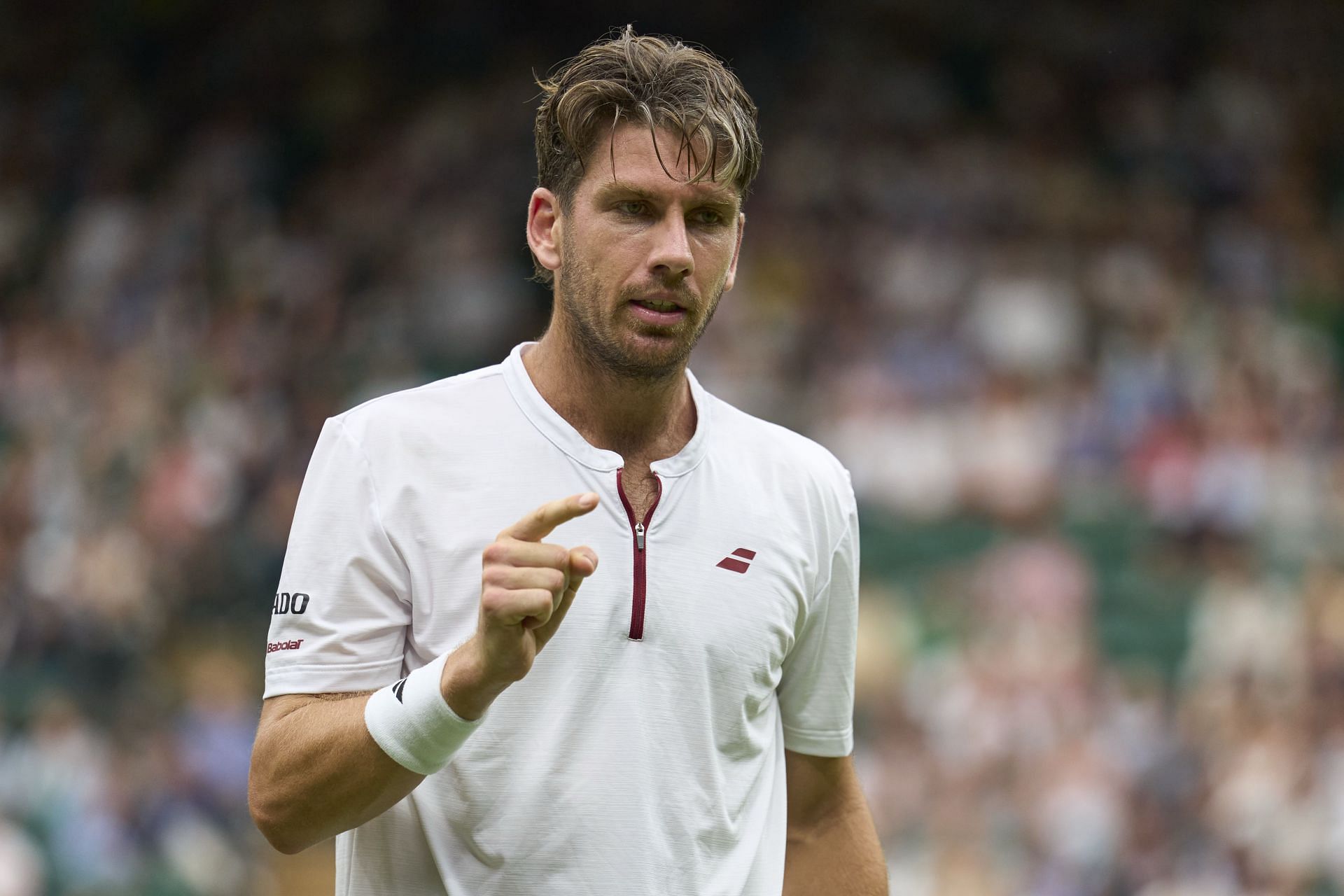 Norrie in action at Wimbledon 2025 (Image Source: Getty)
